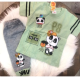 Setelan Baju Anak Panda Lucu Baju