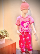Baju Anak Motif Barbie Celana Panjang 18 Month