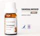 Bliss Scents Pure Essencial Oil Aromatherapy Sandalwood 10Ml