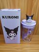 Botol Minum Sanrio Kuromi Botol Minum Anak Lucu + Free Sticker Kuromi Series Kuromi