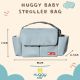 Huggy Baby Bag07 Stroller Bag Misty Blue
