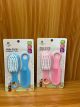Huggy Baby Bc001 Comb And Brush Set Merah Muda