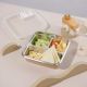 Huggy Baby Stainless Steel Lunch Box Latte 850Ml