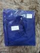 Baju Oka/Scrub Perawat Lengan Panjang/Pendek + Cap + Masker Navy Panjang