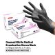 OneMed Latex Medical Examination Gloves Hitam L