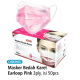 OneMed Masker Bedah Karet 3 Ply Pink