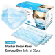 OneMed Masker Bedah Karet 3Ply Biru
