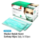 OneMed Masker Bedah Karet 3Ply Hijau