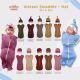 Petite Mimi Bedong Bayi Instan Green Choco