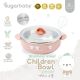Sugarbaby Stainless Steel Children Bowl/Sugarbaby Mangkok Stainless Bayi Dan Anak Merah Muda