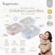 Sugarbaby Stainless Steel Children Lunch Box/ Kotak Makan Stainless Anak Dan Bayi Merah Muda