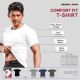 Sorex Kaos Polos Dalaman Pria 6011 Hitam L