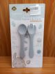 Sugarbaby Healthy Silicone Spoon & Fork Abu Abu